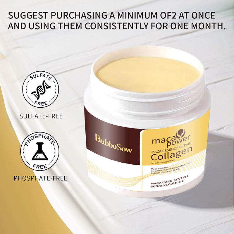 Moisturizing Collagen Hair Mask Essential Oil