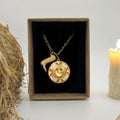 European And American Style Fashionable Retro Denim Boots Pendant Hat Necklace