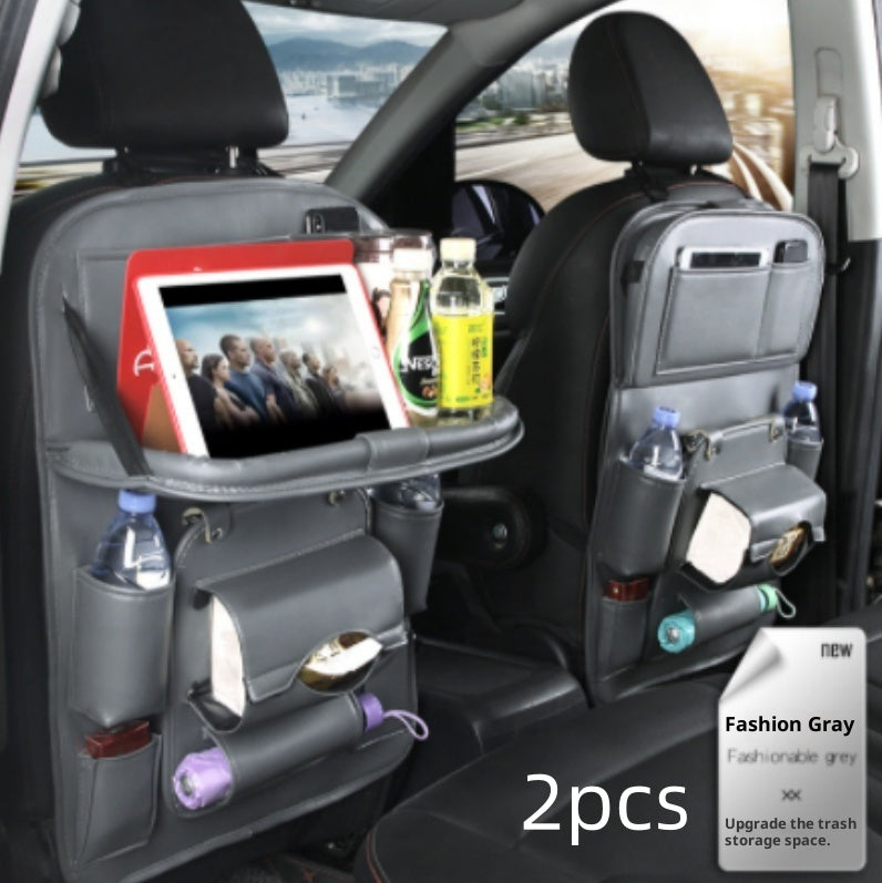 PU Leather Car Storage Bag Multifunction