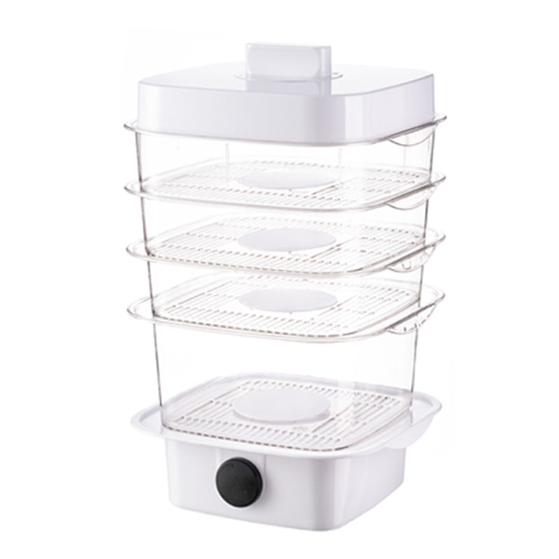 Multi-layer Stack Cooking Hood Steamer