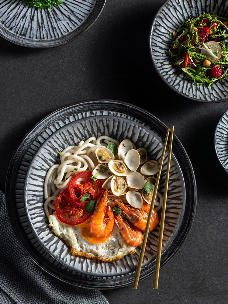 Household tableware Japanese ramen bowl