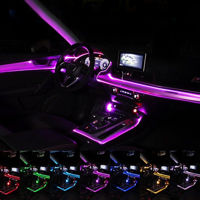 Car Interior Cool Light APP Rhythm Light