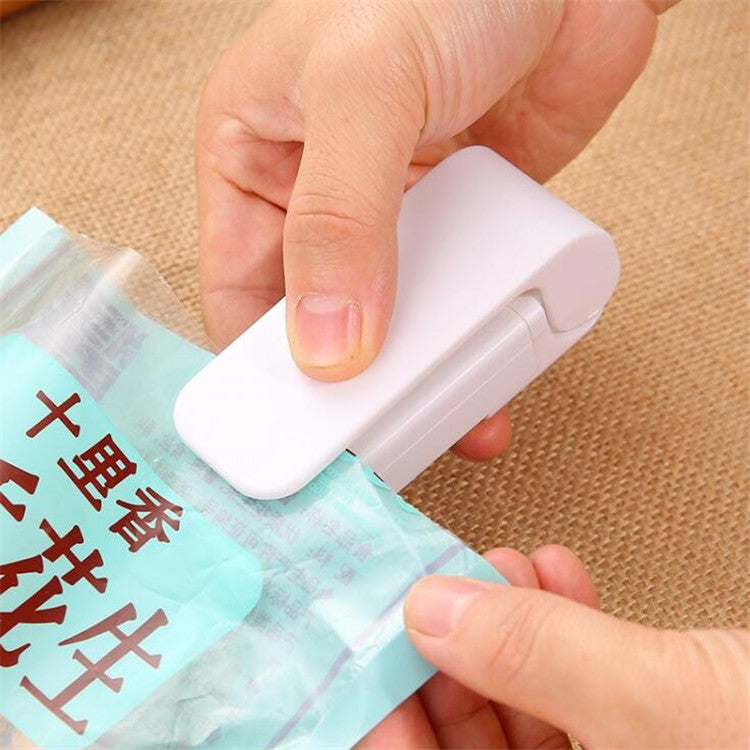 Household plastic bag sealer