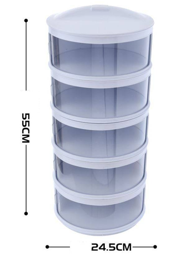 Folding insulated dish cover