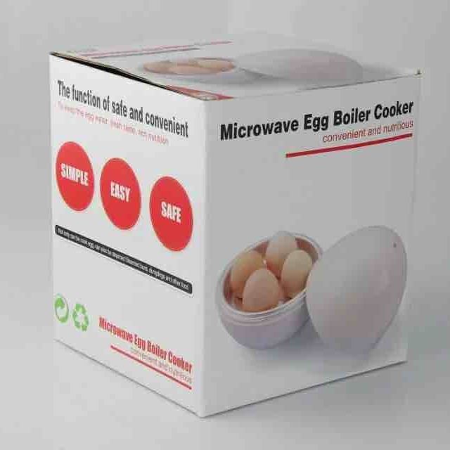 4 Eggs Microwave Steamer Boiler Cooker