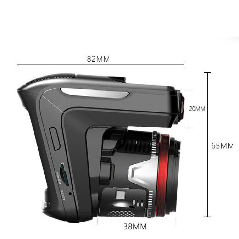 HD Car Camera DVR Dash Cam Recorder  Laser