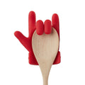Prevent Overflow Practical Kitchen Gadgets Finger Shaped Pot Covers Anti-overflow Lifting Soup Spoon Shelf Holder Spoon Rests