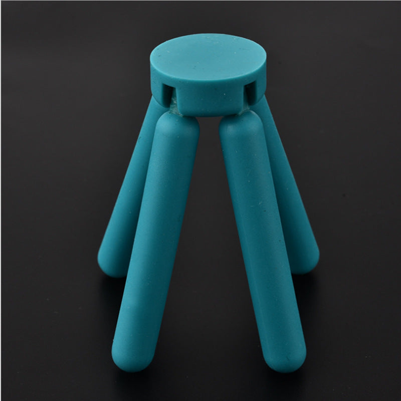 Folding Silicone Placemat Cross-shaped Insulation Tea Cup Mat Pot Pad Portable Phone Holder Home Kitchen Accessories