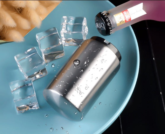 Creative Stainless Steel Beer Bottle Bar Press Opener