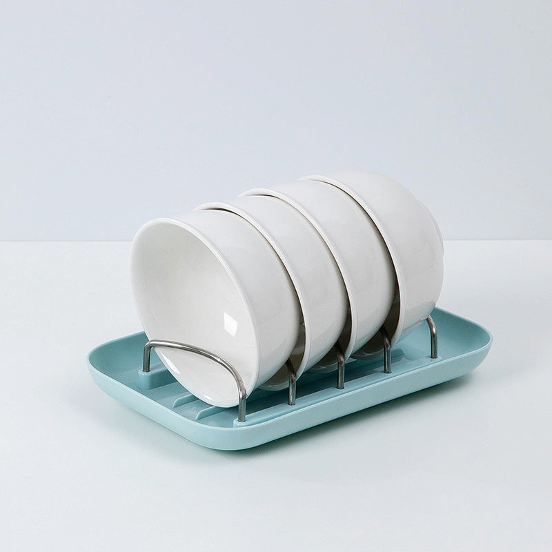 Dish Bowl Countertop Household Shelf And Dish Organizer