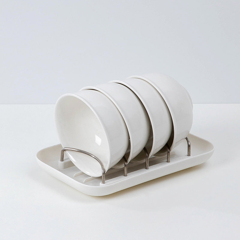 Dish Bowl Countertop Household Shelf And Dish Organizer