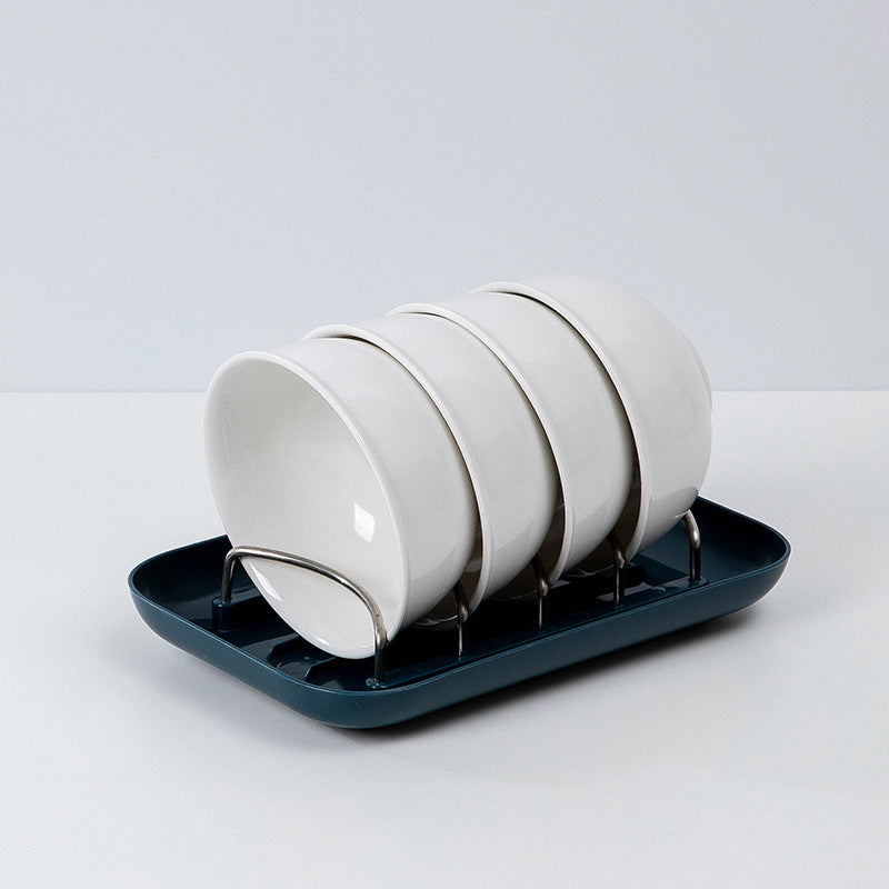 Dish Bowl Countertop Household Shelf And Dish Organizer