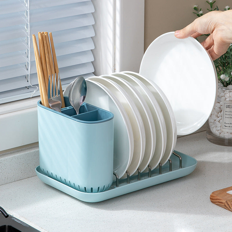 Dish Bowl Countertop Household Shelf And Dish Organizer