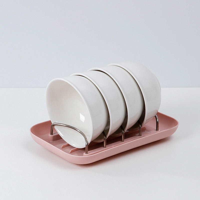 Dish Bowl Countertop Household Shelf And Dish Organizer