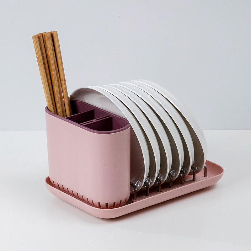 Dish Bowl Countertop Household Shelf And Dish Organizer