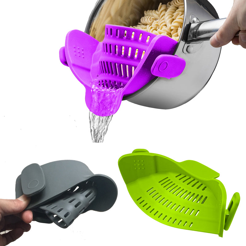 Silicone Clip-on Pot Pan Bowl
