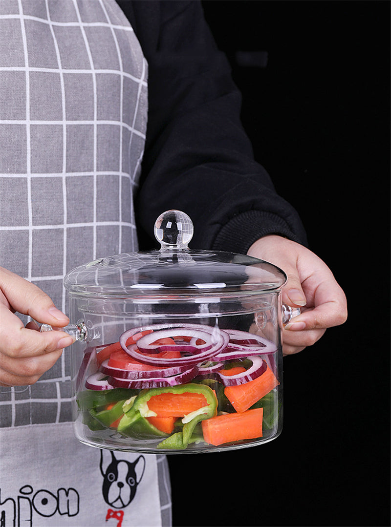 Glass Pot Stove Transparent