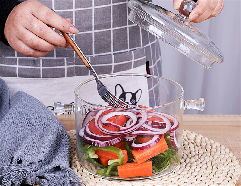 Glass Pot Stove Transparent