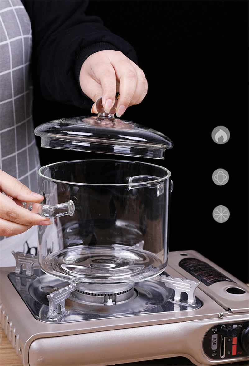 Glass Pot Stove Transparent