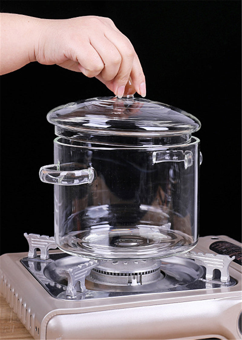 Glass Pot Stove Transparent
