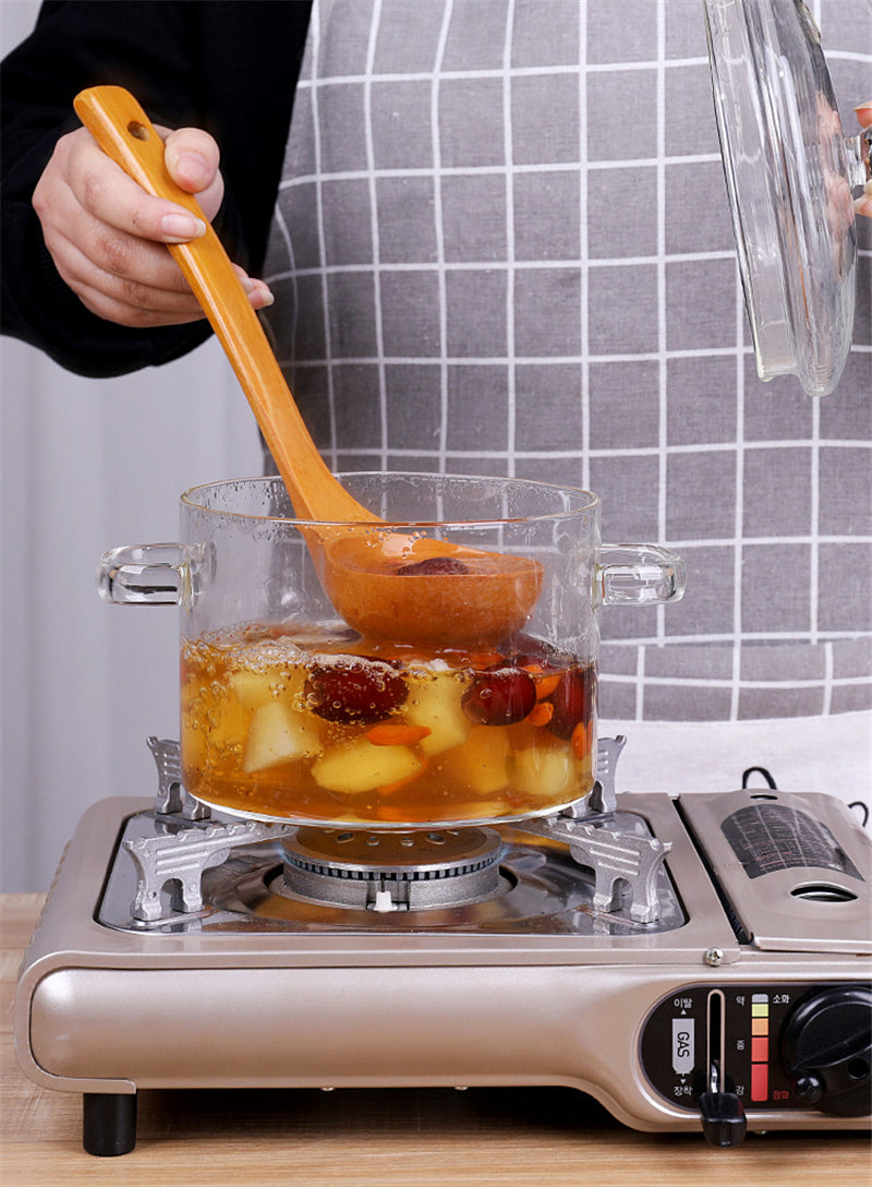Glass Pot Stove Transparent