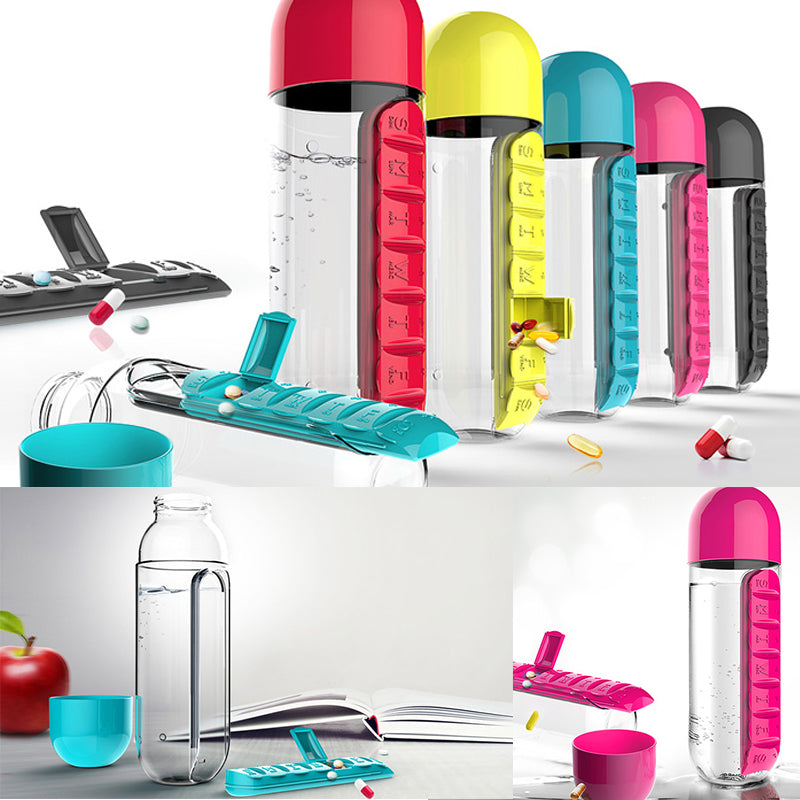 7 Day Pill Organiser Bottle