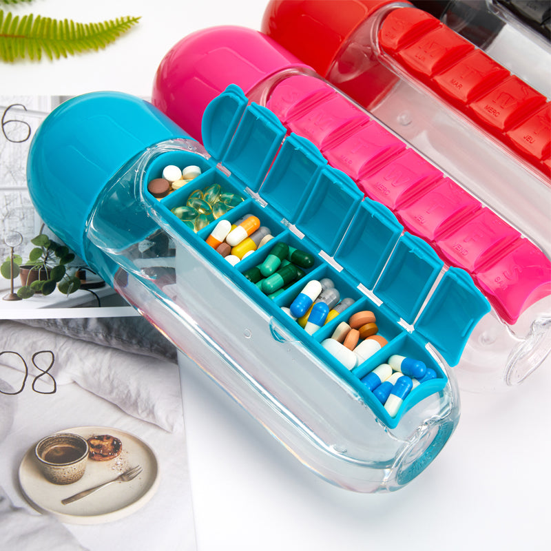 7 Day Pill Organiser Bottle