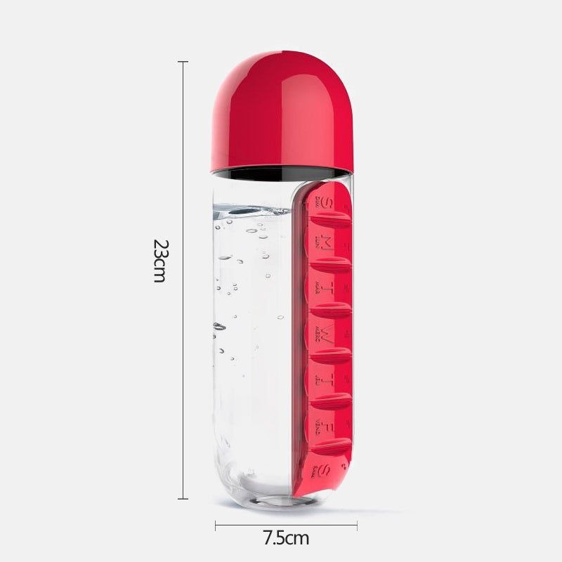 7 Day Pill Organiser Bottle