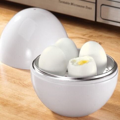 4 Eggs Microwave Steamer Boiler Cooker