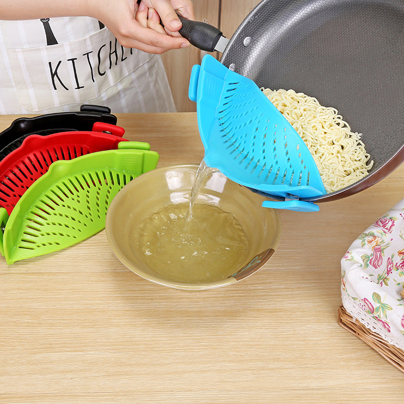 Silicone Clip-on Pot Pan Bowl