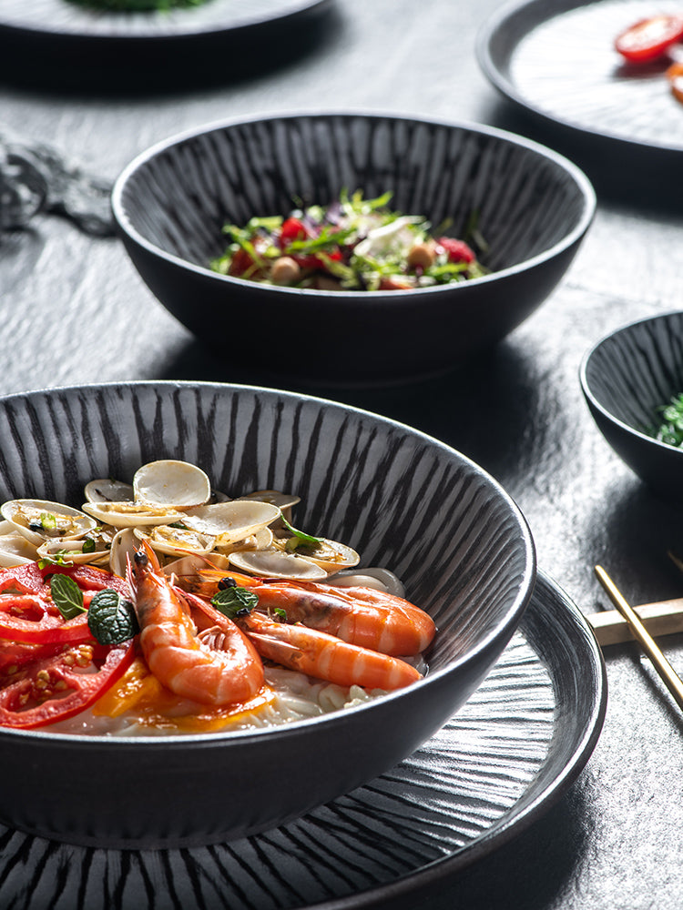Household tableware Japanese ramen bowl