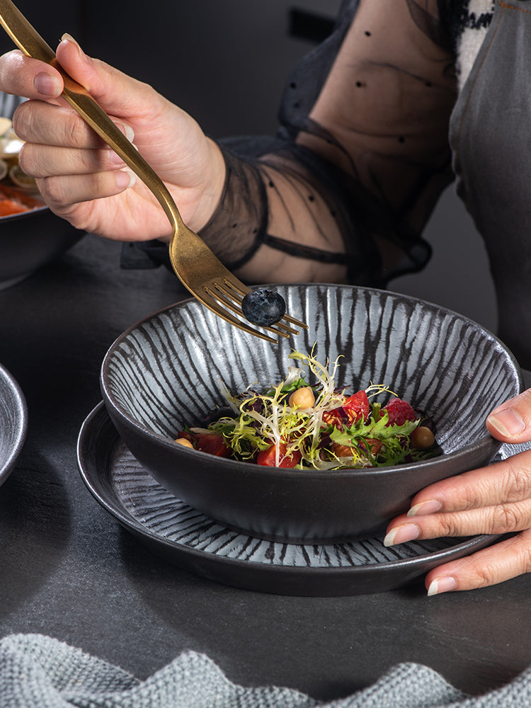 Household tableware Japanese ramen bowl