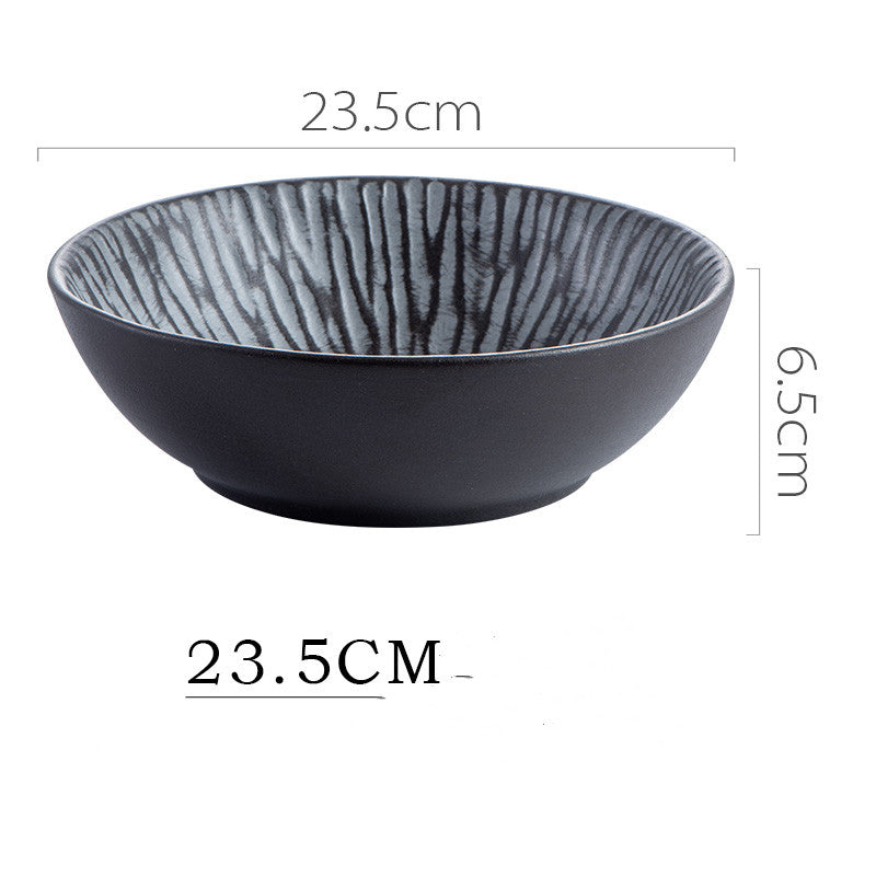 Household tableware Japanese ramen bowl
