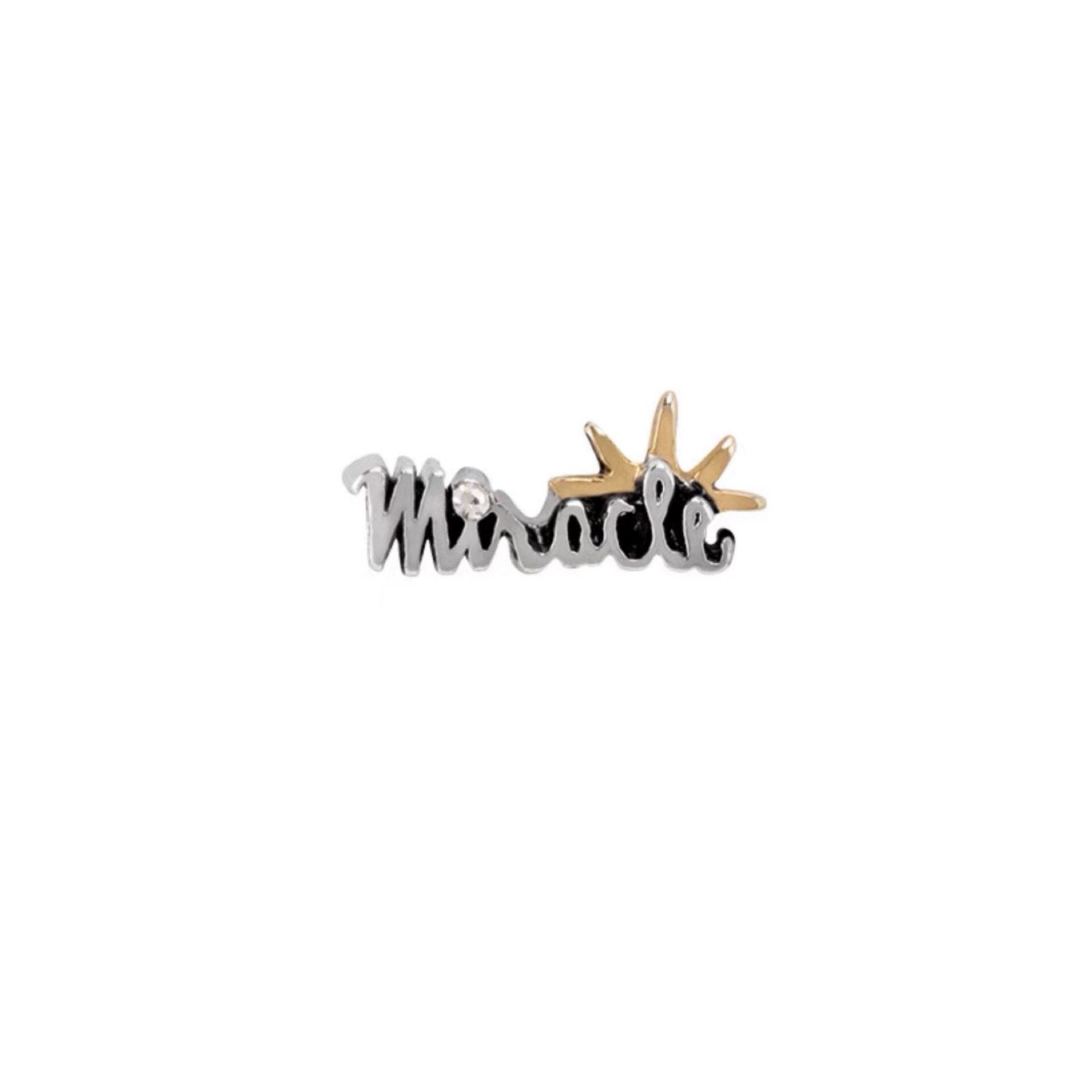 Personalized Watch Floating Box Necklace Accessory