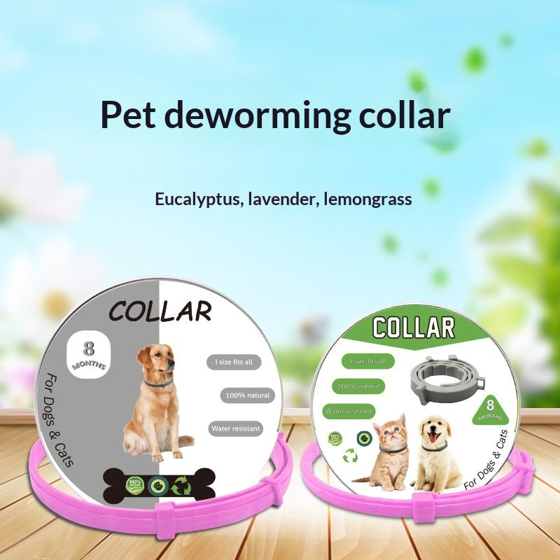 Pet Supplies Deworming Collar Stainless Steel