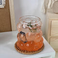 Home Juice Drinks With Handle Glass