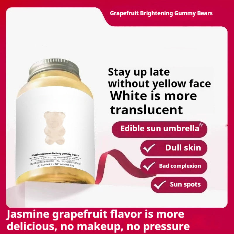 Gummy Bear Cartoon Fruit Juice Candy