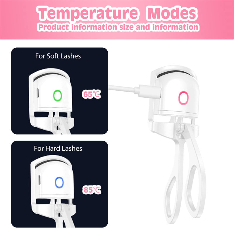 Mini Eyelash Curler Electric Portable Charging
