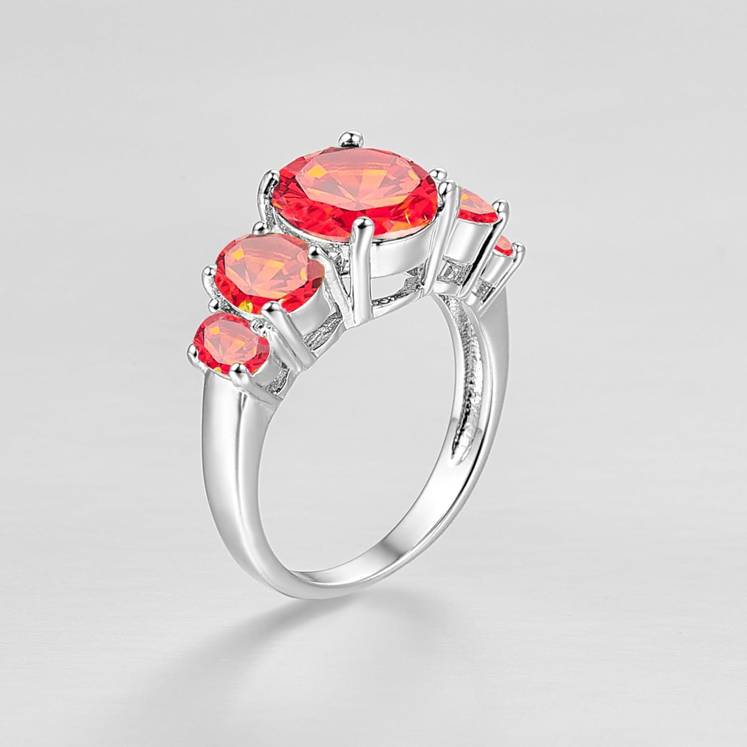 Light-luxury Oval Colored Pattoite Ring