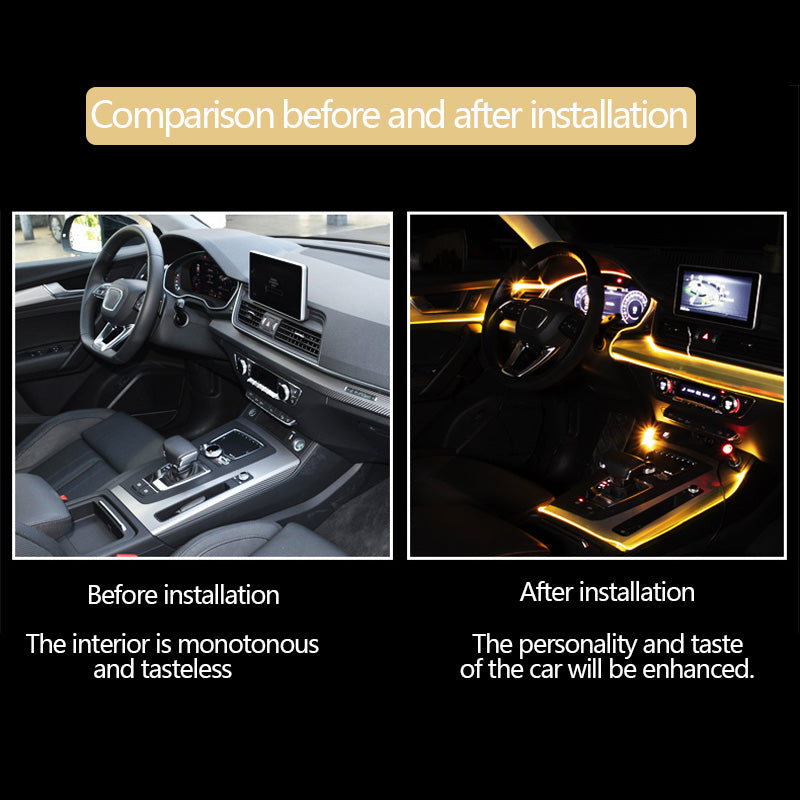 Car Interior Cool Light APP Rhythm Light