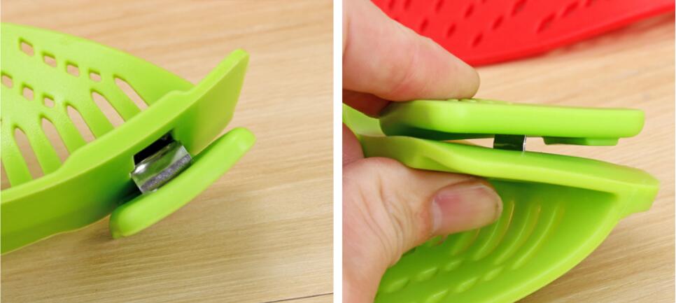Silicone Clip-on Pot Pan Bowl