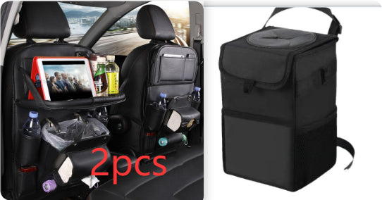 PU Leather Car Storage Bag Multifunction