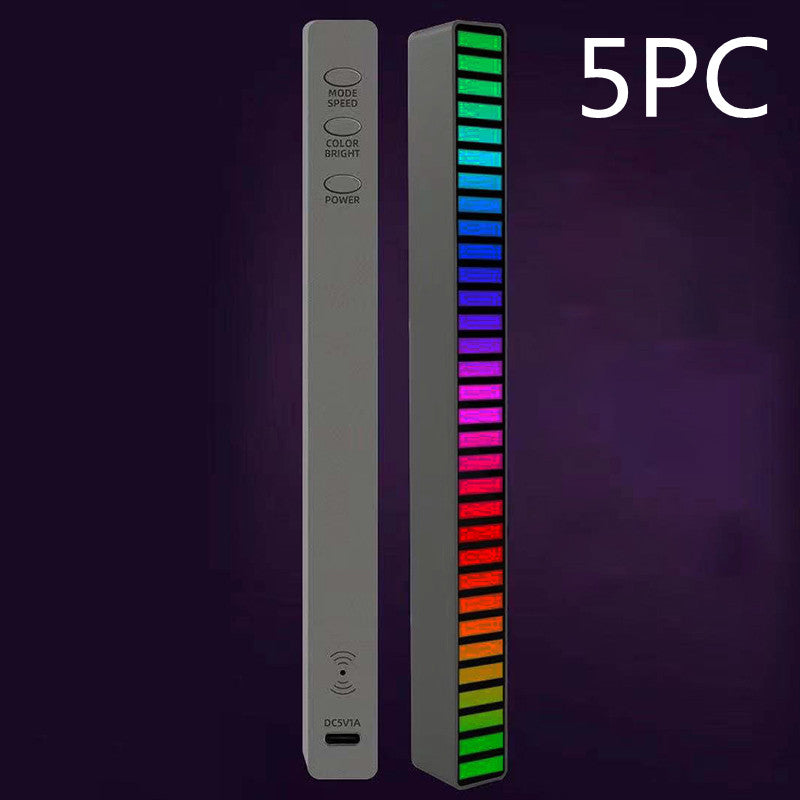Car Sound Control Light RGB Voice-Activated