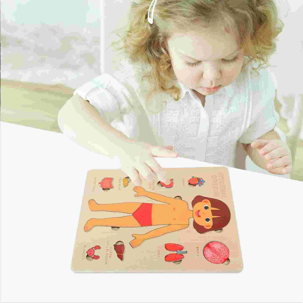 Kids Wooden Learning Activities Busy Board