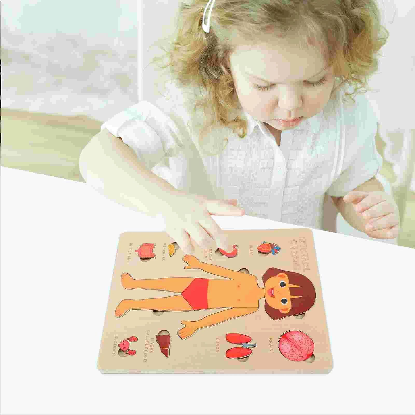 Kids Wooden Learning Activities Busy Board
