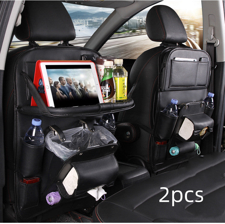 PU Leather Car Storage Bag Multifunction