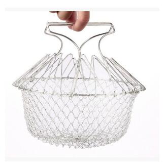 Deep Fry Basket Stainless Washing Fruits Vegetables