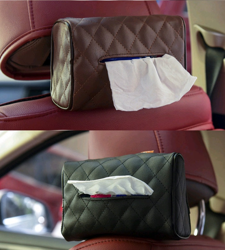 car interior tissue box