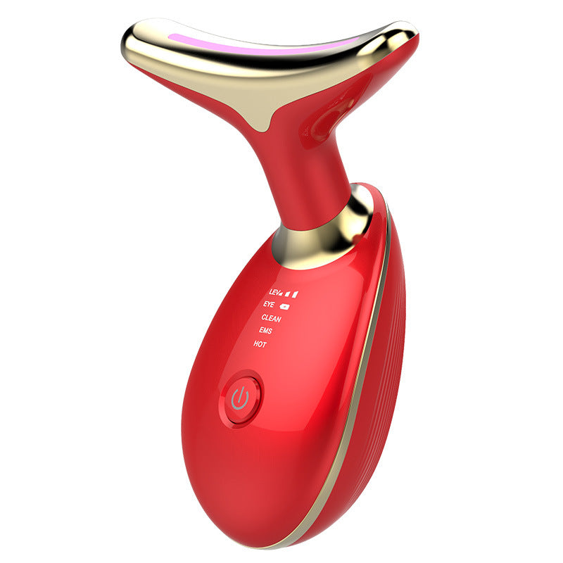 EMS Thermal Neck Lifting And Tighten Massager Wrinkle Remover