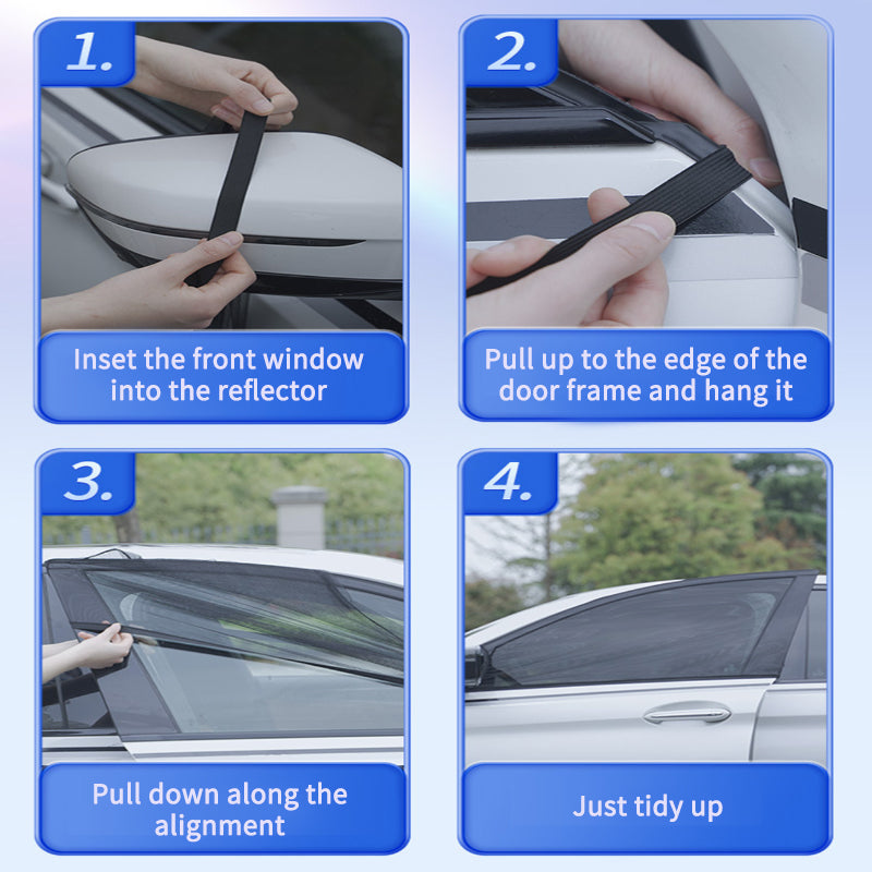 Side Curtain Sun Visor Shade Mesh